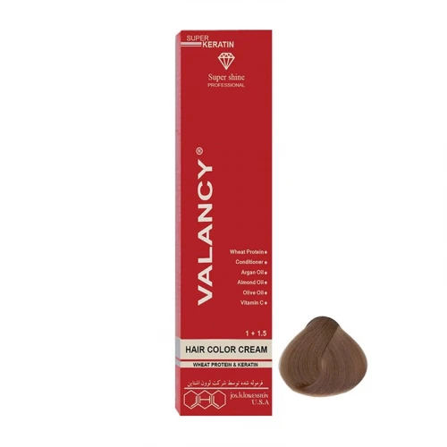 رنگ مو والانسی سری کاپوچینویی مدل بلوند کاپوچینویی متوسط شماره WG8