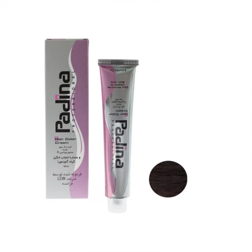 رنگ مو پادینا شماره G3-4-3 حجم 100 میلی لیتر رنگ قهوه ای طلایی