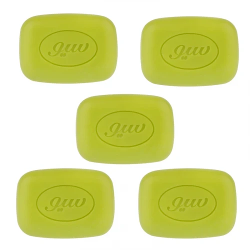 صابون شستشو صورت و بدن سیو مدل روغن زیتون و بادام مناسب برای انواع پوست وزن 125 گرم بسته 5 عددی