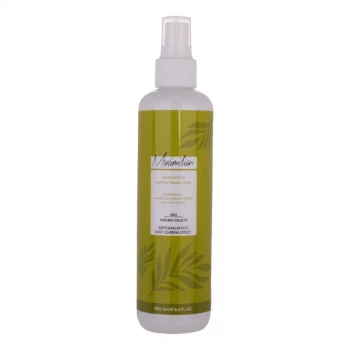 لوسیون تقویت کننده مو ماکسیمیلیان مدل روغن هسته انگور حجم 250 میلی لیتر