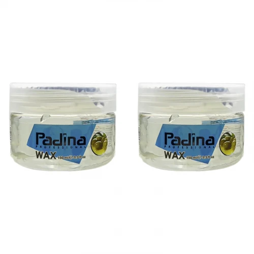 واکس مو پادینا مدل زیتون حجم 150 میلی لیتر مجموعه 2 عددی