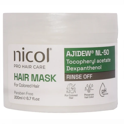 ماسک مو نیکول مدل 01 حجم 200 میلی لیتر