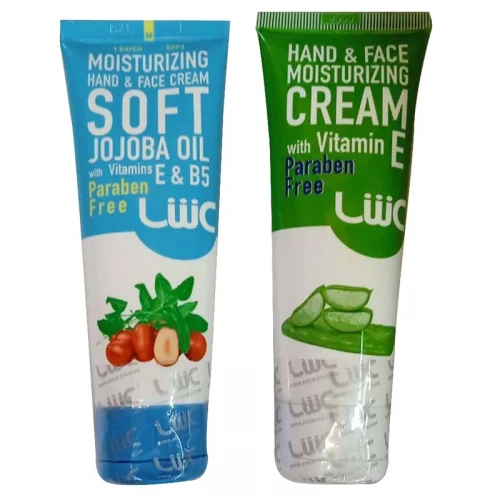 کرم مرطوب کننده عش مدل جوجوبا و آلوئه ورا حجم 75 میلی لیتر بسته 2 عددی