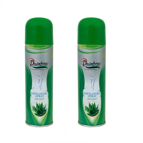 اسپری موبر رینبو مدل آلوئه ورا حجم 200 میلی لیتر مجموعه 2 عددی