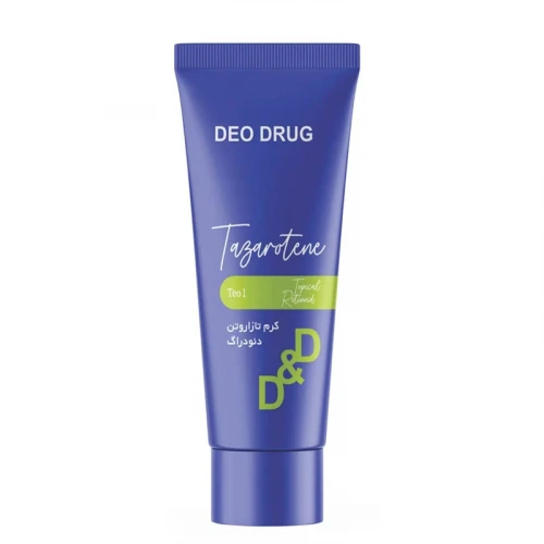 کرم ضد جوش دئو دراگ مدل حاوی تازاروتن مناسب برای انواع پوست حجم 50 میلی لیتر