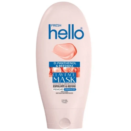 ماسک صورت هلوفرش مدل خاک رس حجم 110 میلی لیتر