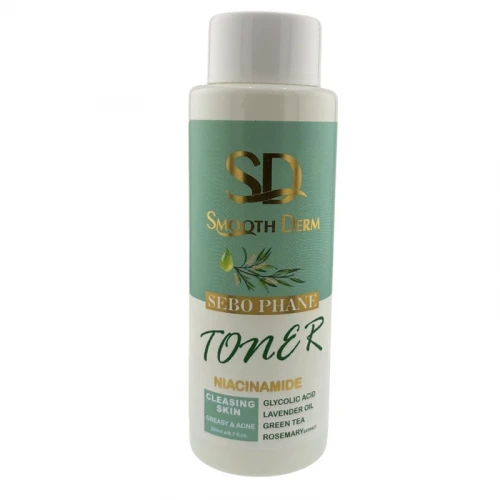 تونر اسموت درم مدل نیاسین آمید حجم 250 میلی لیتر