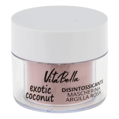 ماسک صورت ویتابلا مدل نارگیل، شی باتر و خاک رس مناسب برای انواع پوست حجم 50 میلی‌لیتر