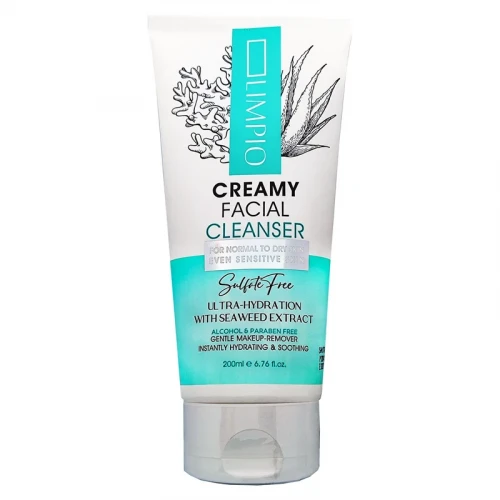 کرم شستشو صورت لیمپیو مدل آلوئه ورا حجم 200 میلی لیتر