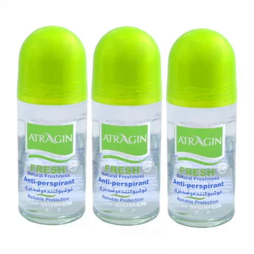 رول ضد تعریق زنانه عطرآگین مدل G1 حجم 50 میلی لیتر مجموعه 3 عددی