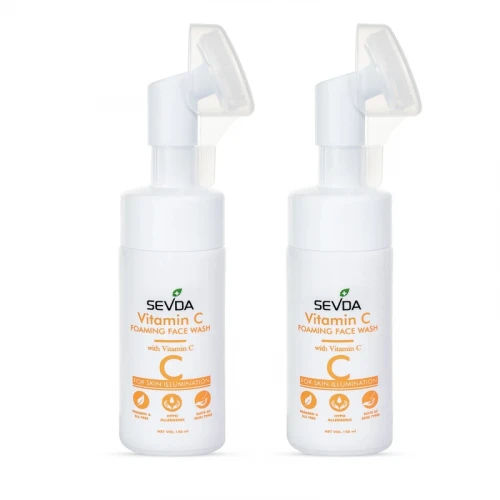  فوم شستشو صورت سودا مدل ویتامین C حجم 150 میلی لیتر مجموعه 2 عددی