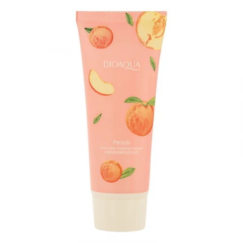 شیر پاک‌کن بی آکوا مدل Peach مناسب برای انواع پوست حجم 100 میلی‌لیتر