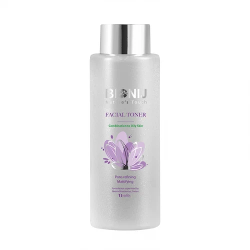 تونر پاک‌کننده صورت بیونیج مدل pore-refining مناسب برای پوست‌ مختلط تا چرب حجم 200 میلی‌لیتر
