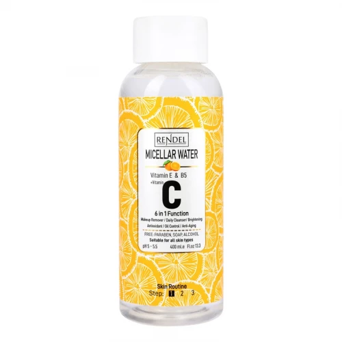 محلول پاک کننده آرایش صورت رندل مدل  میسلار واتر کد VECB حجم 400 میلی لیتر