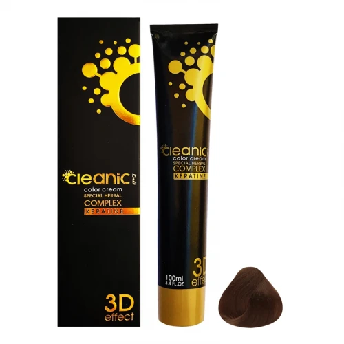 رنگ مو کلینیک کیندی شماره 6.33 حجم 100 میلی لیتر رنگ بلوند بژ تیره