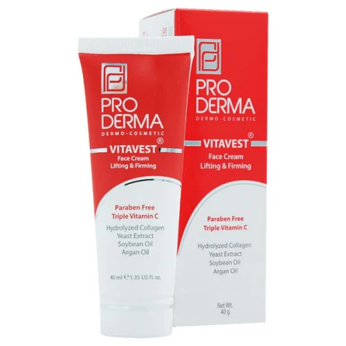 کرم ضد چروک و سفت کننده پرودرما مدل Lifting & Firming حجم 40 میلی لیتر