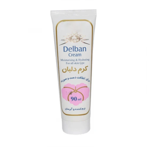 کرم مرطوب کننده دلبان کد 1 حجم 90 میلی لیتر