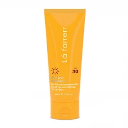 خرید ضد آفتاب بدون رنگ لافارر، مدل SPF30