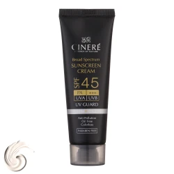 ضدآفتاب آقایان سینره SPF45 | محافظت کامل