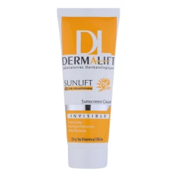 خرید کرم ضد آفتاب بی‌رنگ درمالیفت مدل سانلیفت با SPF50