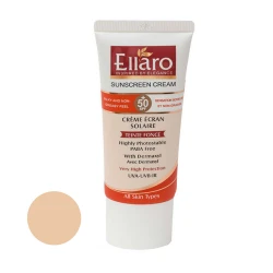 خرید کرم ضدآفتاب رنگی الارو مدل SPF50 مناسب انواع پوست