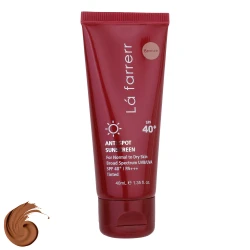 خرید کرم ضدآفتاب رنگی لافارر مدل SPF40