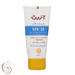 خرید کرم ضدآفتاب بی‌رنگ آردن با SPF25 مناسب انواع پوست