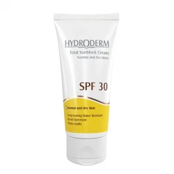 خرید کرم ضد آفتاب هیدرودرم SPF30 مدل total