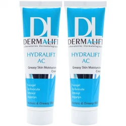 خرید کرم مرطوب‌کننده پوست چرب درمالیفت مدل Hydralift AC Cream