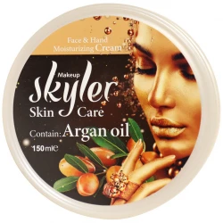 خرید کرم مرطوب کننده دست و صورت اسکایلر مدل Argan Oil