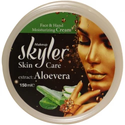خرید کرم مرطوب کننده دست و صورت اسکایلر مدل Aloevera