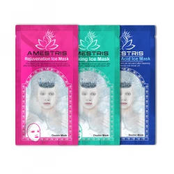 خرید ماسک صورت آمستریس مدل دبل آیس بسته 3 عددی