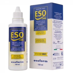 خرید محلول شستشو لنز چشم اسوفرم مدل ESOCARE فرمولاسیون ملایم