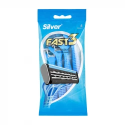 خودتراش سیلور Fast3 (بسته 4 عددی) | اصلاح آسان