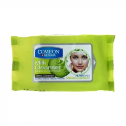 دستمال مرطوب کامان شیرپاکن | 20 عددی