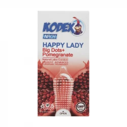 خرید کاندوم ناچ کدکس Happy Lady | بسته 10 عددی