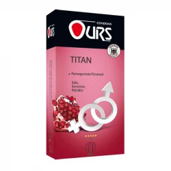 خرید کاندوم خاردار اورز Titan | بسته 12 عددی