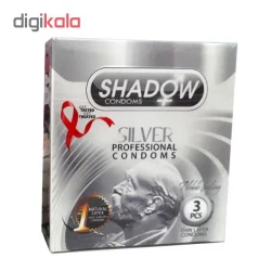 کاندوم شادو SILVER 3 عددی | خرید آنلاین