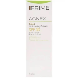 خرید کرم مرطوب‌کننده رنگی پرایم مدل Acnex Tinted SPF 30