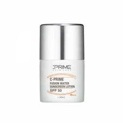 خرید لوسیون ضدآفتاب بی‌رنگ پرایم با SPF50 مدل Fusion Water