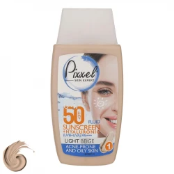خرید کرم ضدآفتاب رنگی پیکسل SPF50 | LIGHT BEIGE