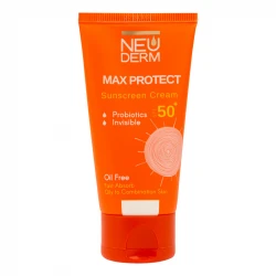 خرید کرم ضد آفتاب بدون رنگ نئودرم مدل MAX PROTECTIVE