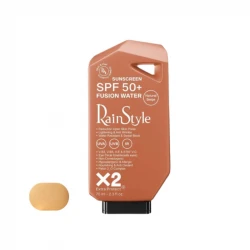 کرم ضدآفتاب رنگی رین استایل، SPF50، مدل فیوژن واتر، مناسب انواع پوست با تنالیته متوسط و حجم 70 میلی‌لیتر