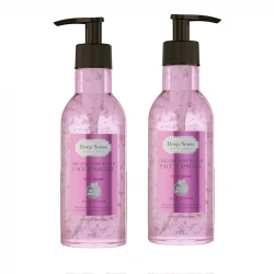 ژل شستشو صورت گلاب دیپ سنس 2عددی