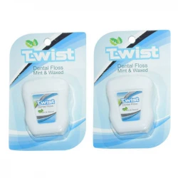 نخ دندان تویست نعنایی 2عددی