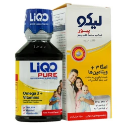 خرید شربت لیکو پیور ابیان فارمد 250 میلی لیتر فاقد بوی ماهی