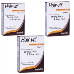 کپسول هیرویت Health اید سه بسته 30 عددی