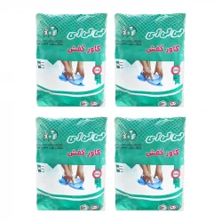 کاور کفش بی تی آی مدل ++A چهار بسته 100 عددی