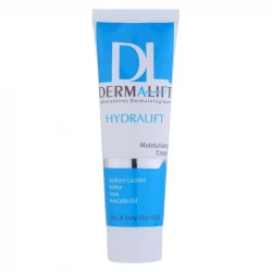 کرم مرطوب کننده صورت درمالیفت مدل HYDRALIFT مناسب پوست‌های خشک حجم 50 میلی لیتر