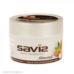 کرم مرطوب کننده ساویز مدل Almond وزن 180 گرم